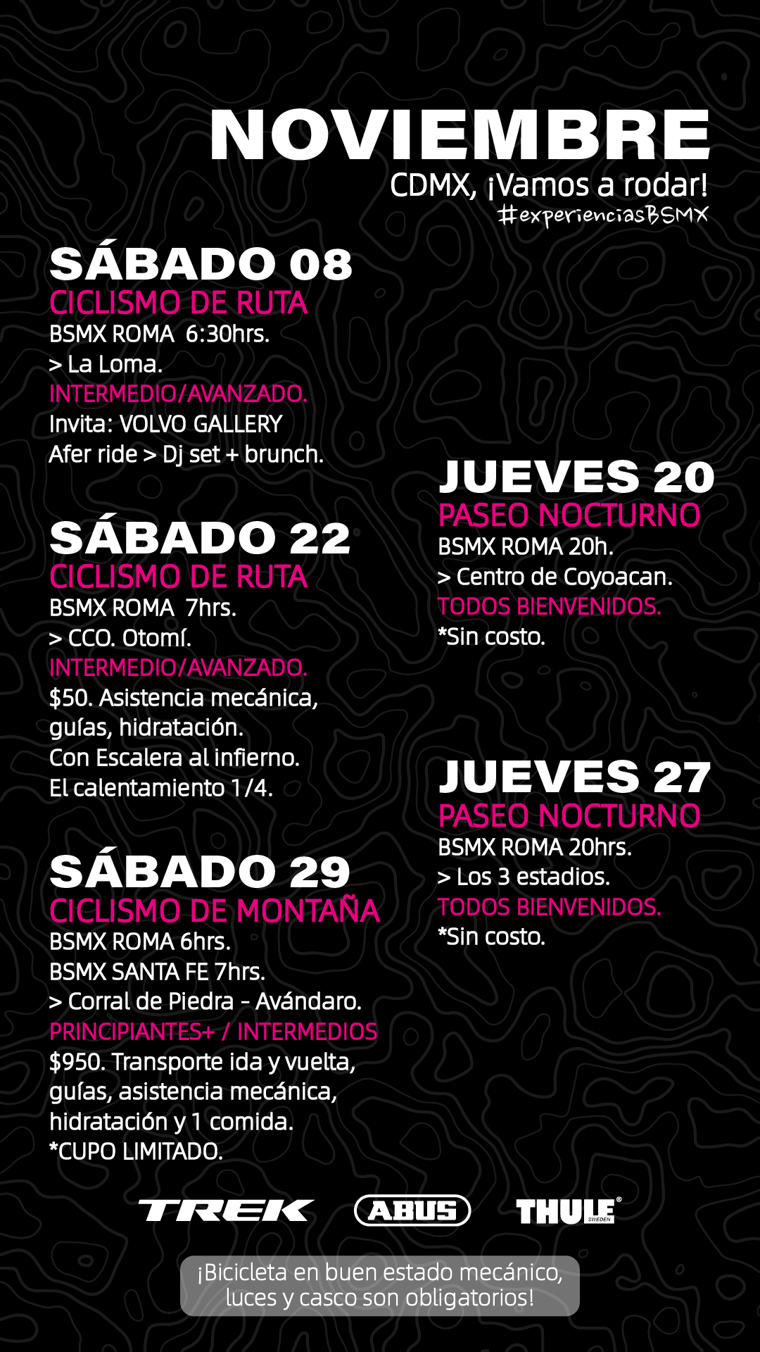 Rueda con nosotros. Unete a nuestra comunidad