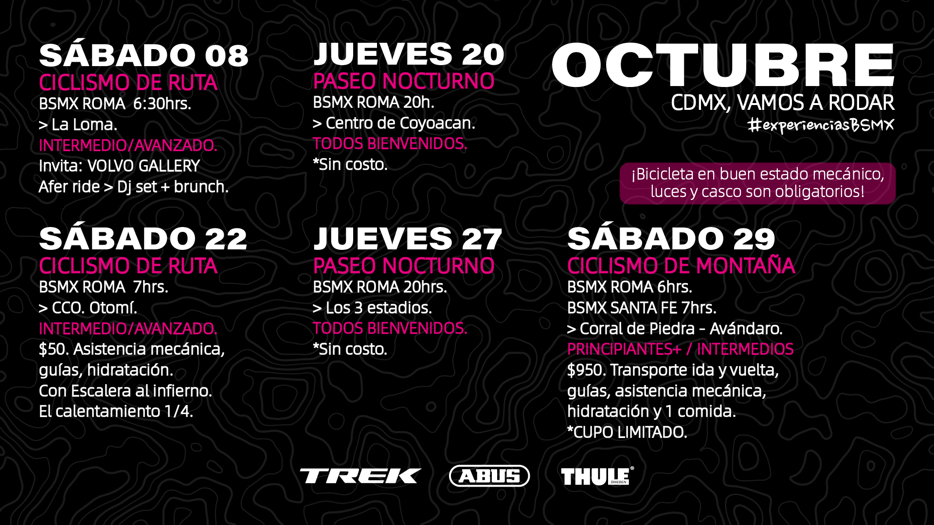 Rueda con nosotros. Unete a nuestra comunidad